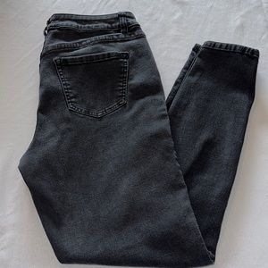 Lane Bryant black skinny jeans size 16